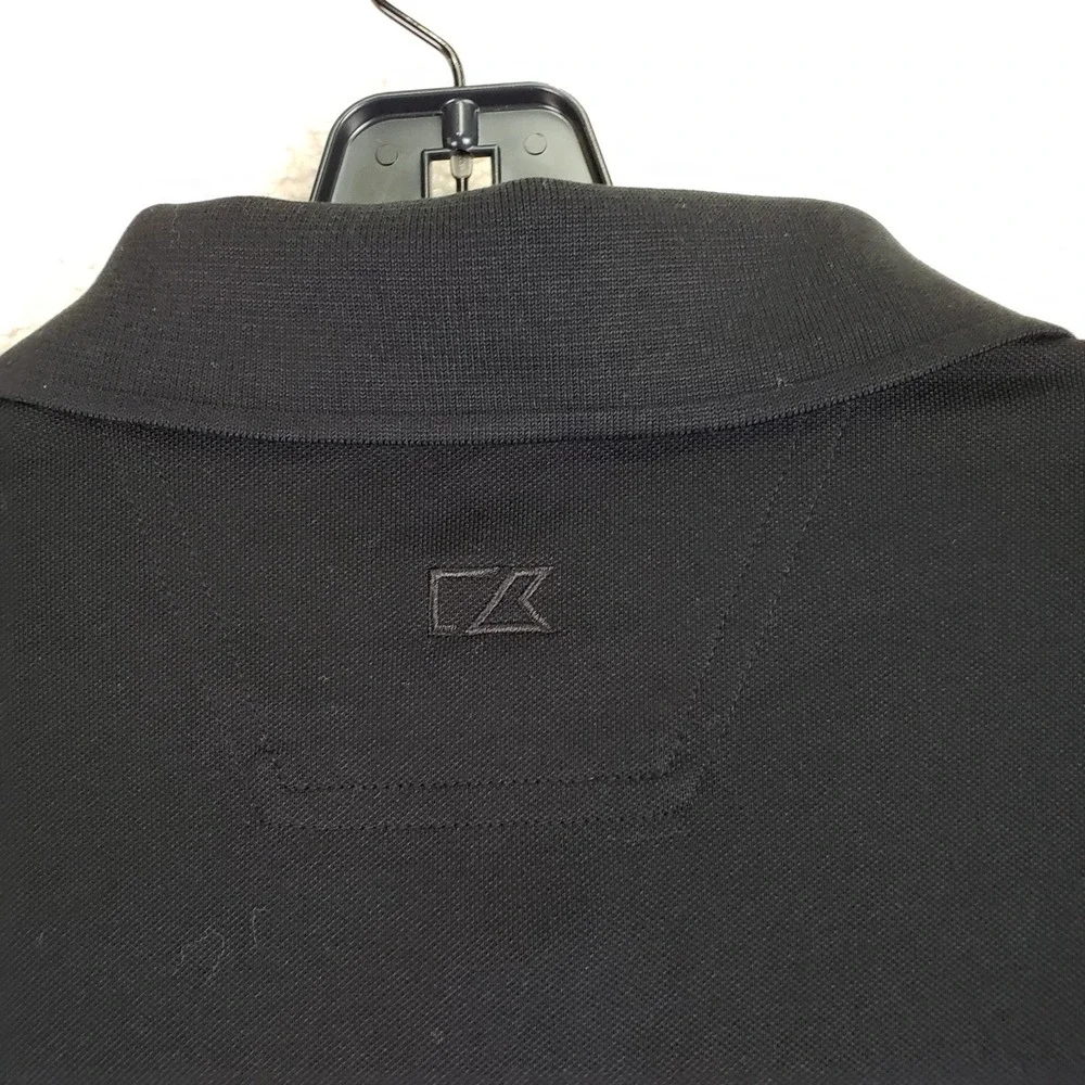 San Francisco 49ers Cutter & Buck Polo Shirt Mens XL Black NFL Sporty Gameday